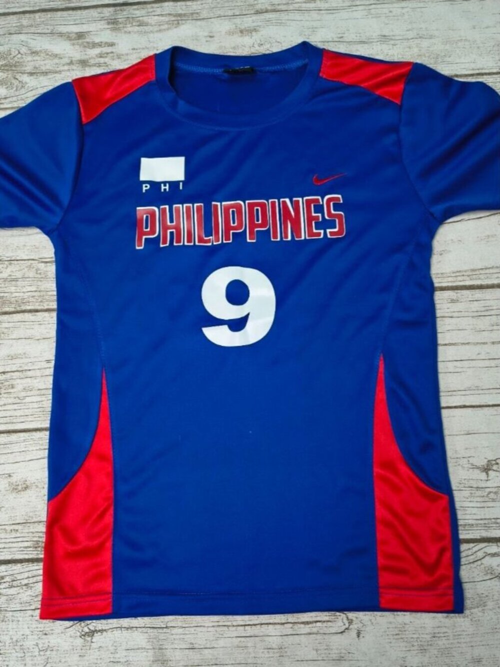 Nike Philippines Blue and Red Jersey Shirt Size XL